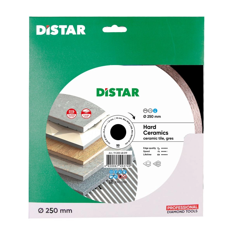 Tarcza do płytek Distar Ø 250 mm