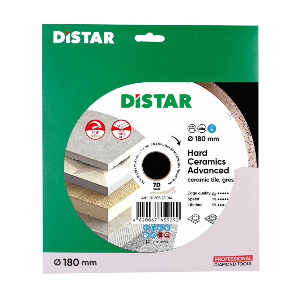 Disco para azulejo Distar Ø 180 mm