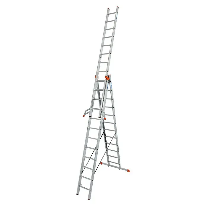 Aluminium ladder Krause 3×12 (8,57 m)
