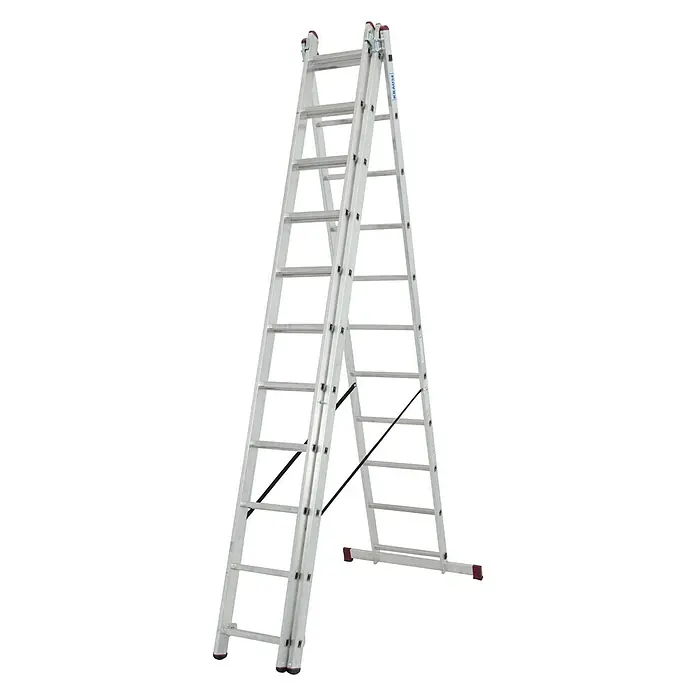 Aluminiumleiter Krause 3×9 (6,2 m)