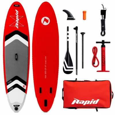 Paddle Board (SUP) Rapid FUN 10'8" Red