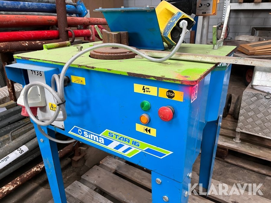 Bøyemaskin Sima DE-16 (230 V)